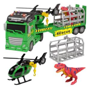 Dino Rescue Transporter Truck Set