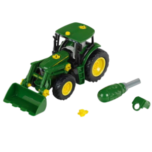 John Deere 1:24 6215R Tractor With Front Loader & Weight