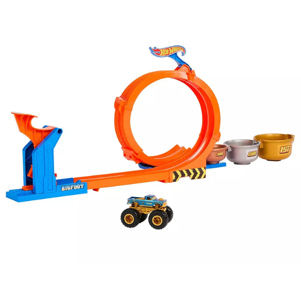 Hot Wheels Monster Trucks 1:64 Loop & Flip Trophy Challenge