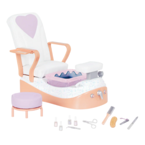 Our Generation Yay Spa Day! Salon Chair Playset