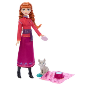 Disney Frozen Fashion Doll Anna & Wolf Cub