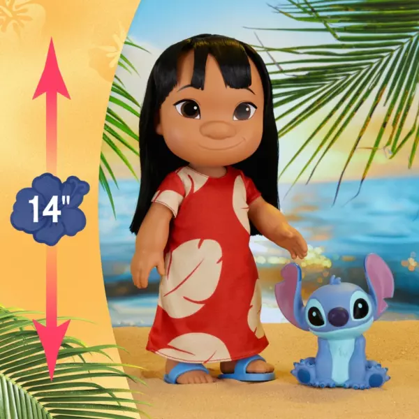 Disney Stitch Lilo Toddler Doll and Stitch Figure Set - Image 3