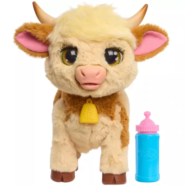 FurReal Plush Toy Interactive Pet Maggie the Feed & Follow Cow - Image 5
