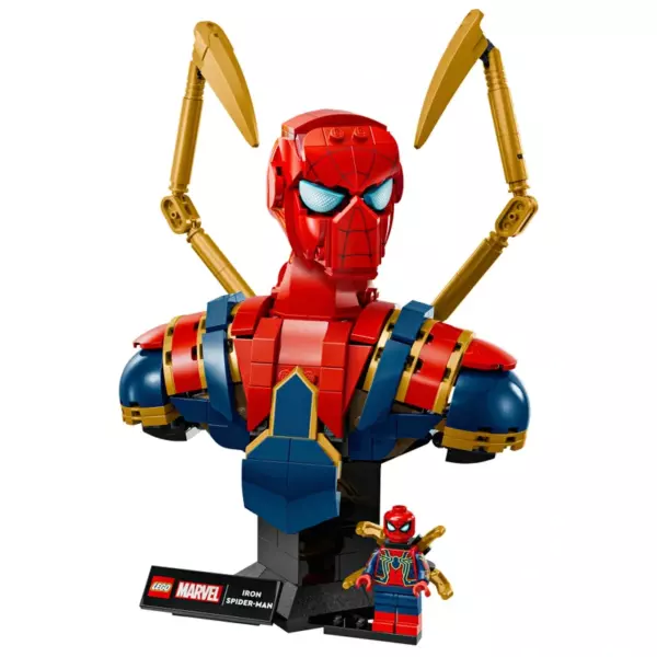 LEGO Marvel 76326 Iron Spider-Man Bust Set for Adults - Image 5