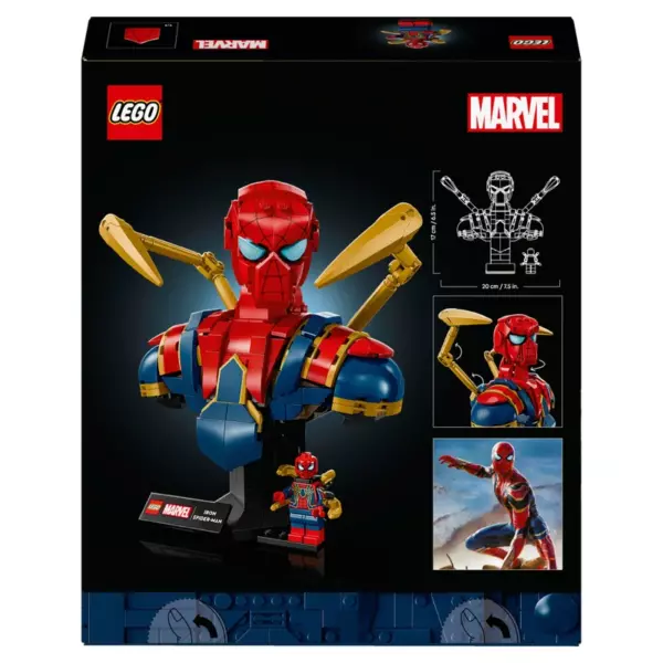 LEGO Marvel 76326 Iron Spider-Man Bust Set for Adults - Image 6