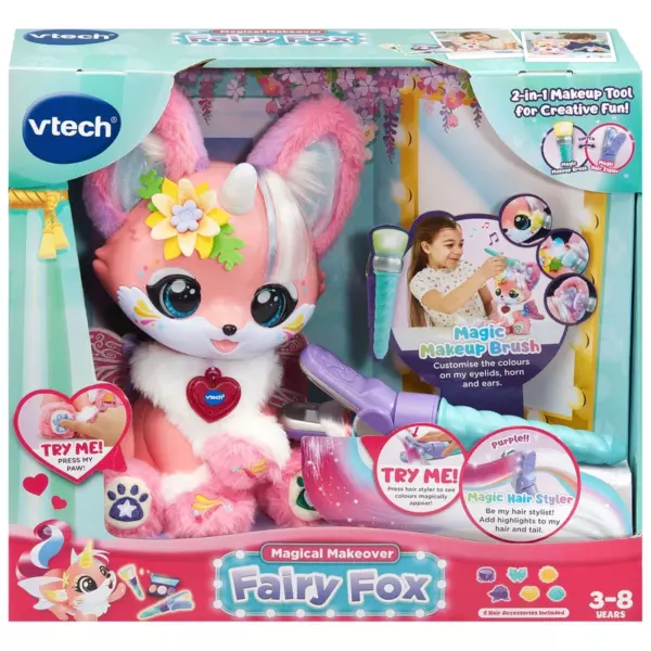 Vtech Magical Makeover Fairy Fox Interactive Toy - Image 8