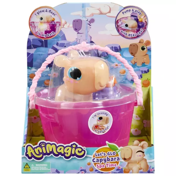 Animagic Let's Glo Capybara Spa Time - Image 4
