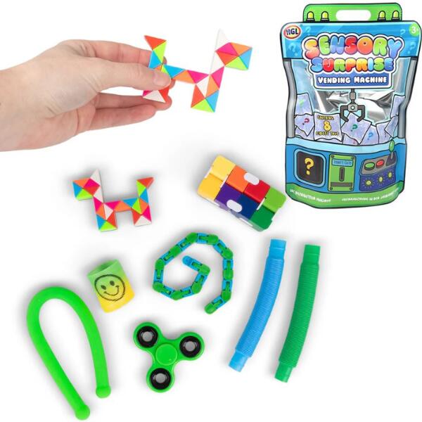 Sensory Vending Machine Mystery Bag Blue