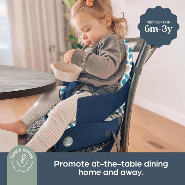 Dreambaby Grab N Go Booster Seat With Storage - Navy - Image 5