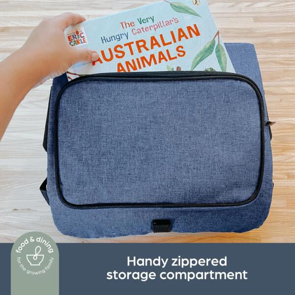 Dreambaby Grab N Go Booster Seat With Storage - Navy - Image 2