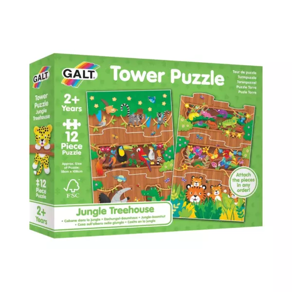 Galt Jungle Treehouse Tower 12 Piece Puzzle