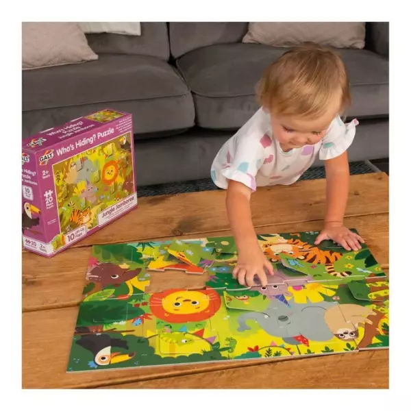 Galt Who's Hiding Jigsaw Puzzle Jungle Jamboree.