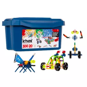 K'nex 300pc 20 Model Tub Construction Playset