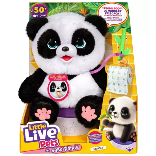 Little Live Pets Interactive Plush My Baby Panda ChuChu - Image 5