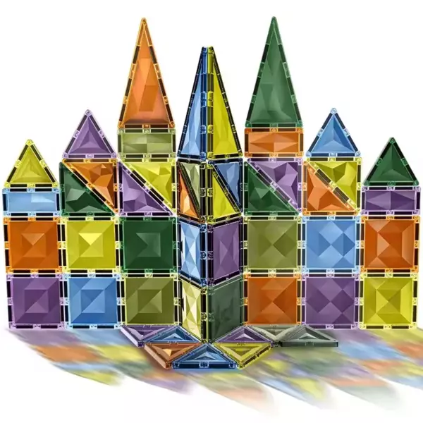 Magnetic Tiles 82 Piece Pack - Image 6