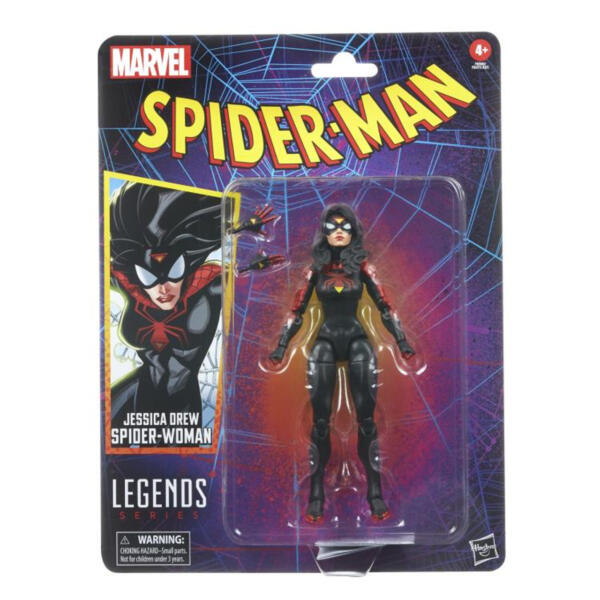 Marvel Spiderman Jessia Drew Spider Woman Legends Series Figure - Image 5