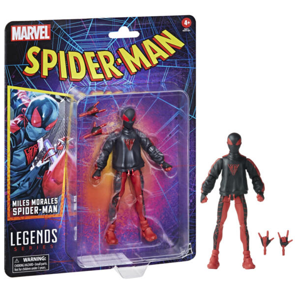 Marvel Spiderman Miles Morales Legends Series Figure