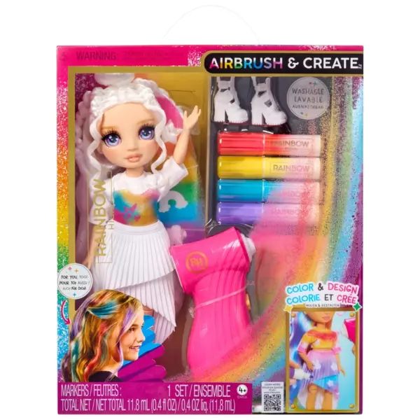 Rainbow High Fashion Doll Air Brush & Create - Image 8