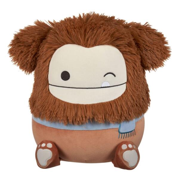 Squishmallows 30cm Winking Brown Bigfoot with Scarf Benny