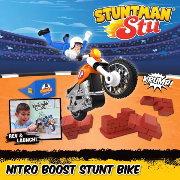 Stuntman Stu Nitro Boost Stunt Bike - Image 6