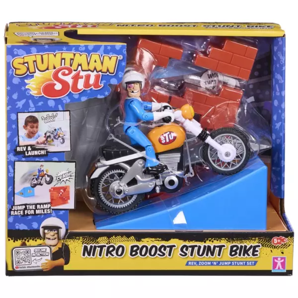 Stuntman Stu Nitro Boost Stunt Bike - Image 2