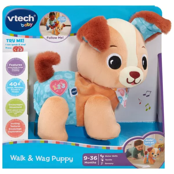 Vtech Baby Walk & Wag Puppy - Image 2
