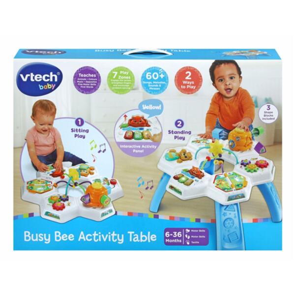 Vtech Busy Bee Activity Table Blue - Image 5