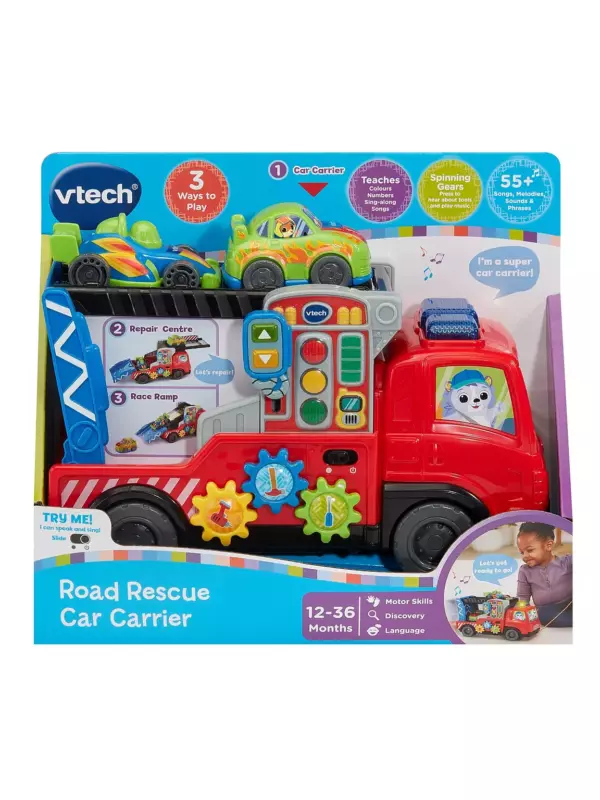 Vtech Road Rescue Car Carrier - Image 2