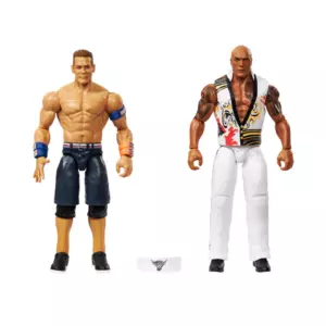 WWE Main Event Series The Rock vs. John Cena Collectible Set 2 Pack