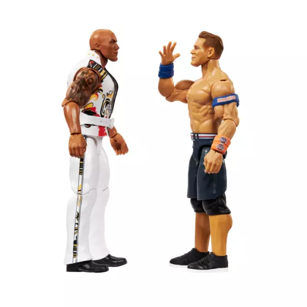 WWE Main Event Series The Rock vs. John Cena Collectible Set 2 Pack - Image 4