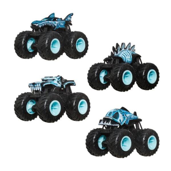 Hot Wheels Monster Trucks X(L) Ray 4-Pack