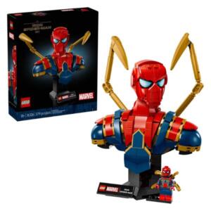 LEGO Marvel 76326 Iron Spider-Man Bust Set for Adults
