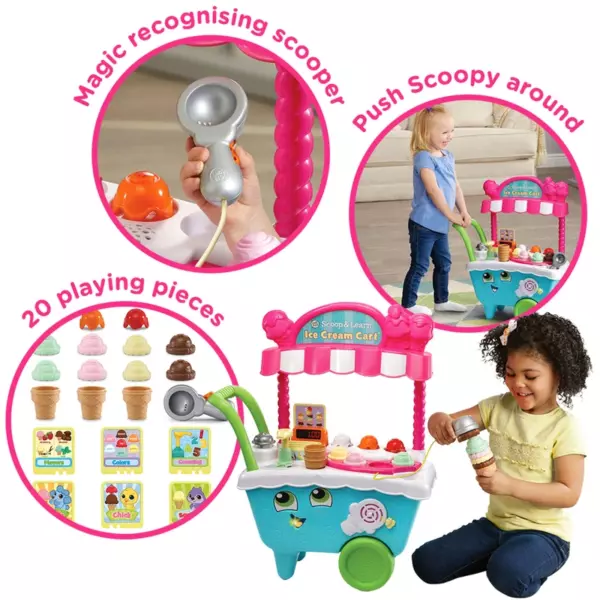 LeapFrog Scoop & Learn Ice Cream Cart - Image 4