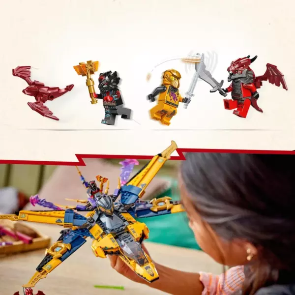 LEGO Ninjago 71833 Ras and Arin's Super Storm Jet Set - Image 4