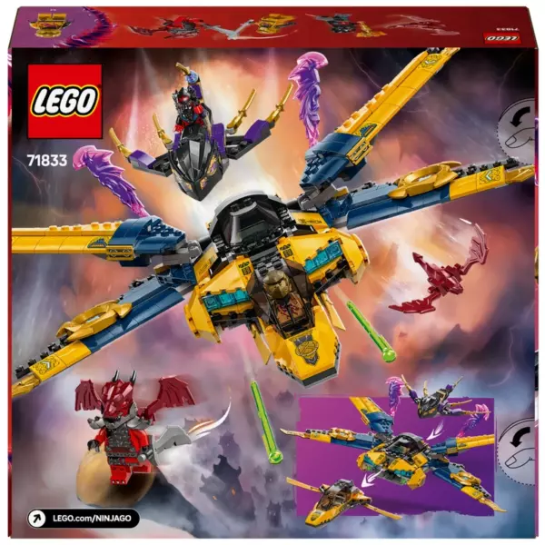 LEGO Ninjago 71833 Ras and Arin's Super Storm Jet Set - Image 8
