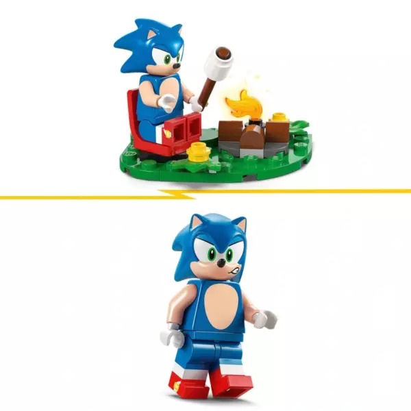 LEGO Sonic the Hedgehog 77001 Sonic's Campfire Clash Set - Image 3