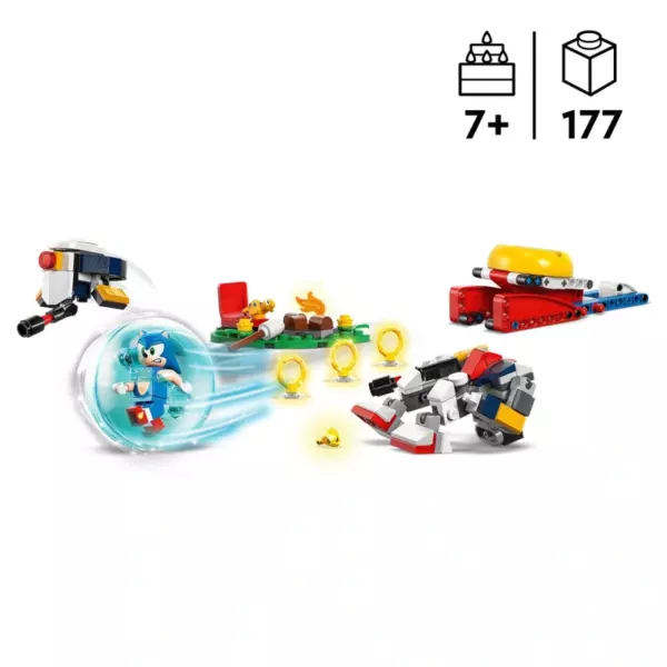 LEGO Sonic the Hedgehog 77001 Sonic's Campfire Clash Set - Image 4