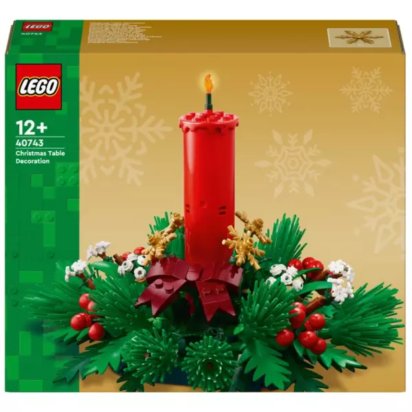 LEGO Icons 40743 Christmas Table Decoration Christmas Candle Set