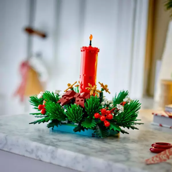 LEGO Icons 40743 Christmas Table Decoration Christmas Candle Set - Image 4