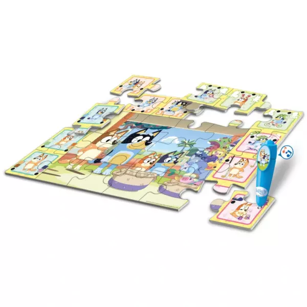 Clementoni Interactive Floor Puzzle - Bluey 24 Piece - Image 2