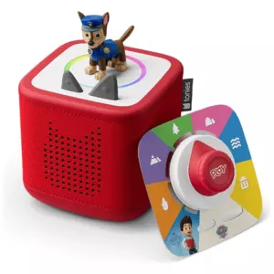 Tonies Toniebox 2 with PAW Patrol Chase Tonie - Sunset Red