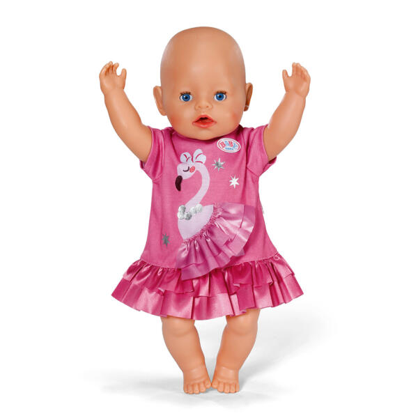 Baby Born Flamingo Dress 43cm - Image 2