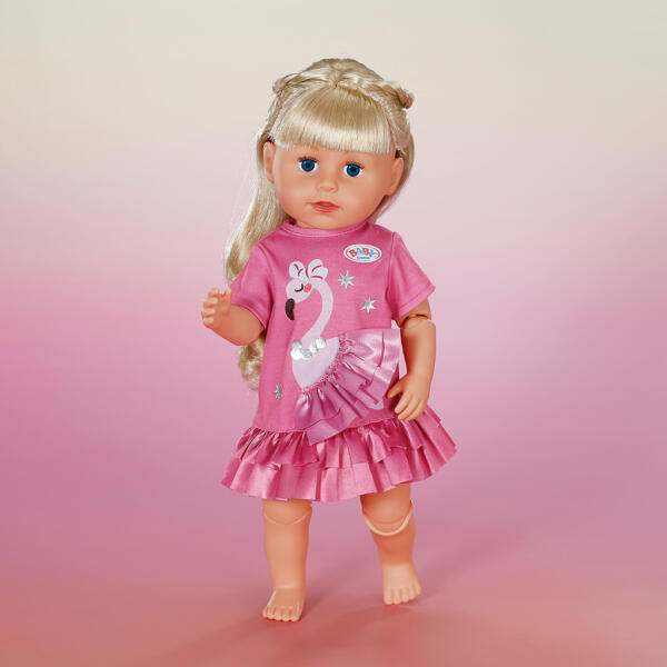 Baby Born Flamingo Dress 43cm - Image 4