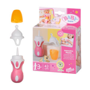 Baby Born Interactive Bottle & Spoon 43cm