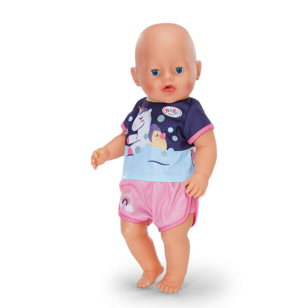 Baby Born Unicorn Short Pyjamas 43cm - Image 2