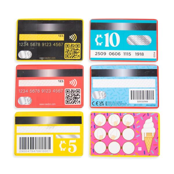 Casdon Play Money & Pretend Play Card Set - Image 2