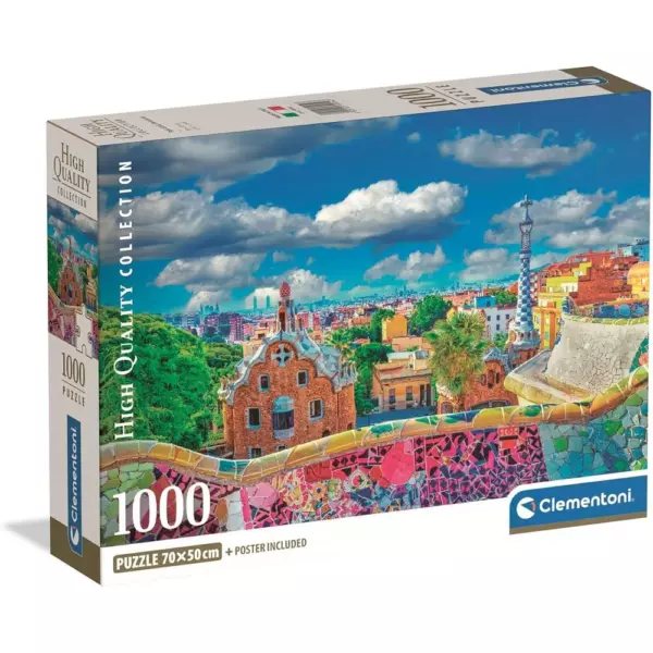 Clementoni Park Guell Barcelona 1000 Piece Puzzle