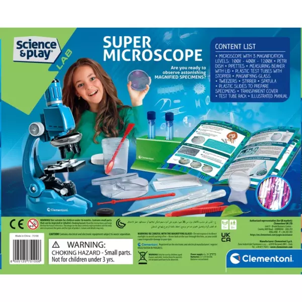Clementoni Science & Play Super Microscope 1200x - Image 5