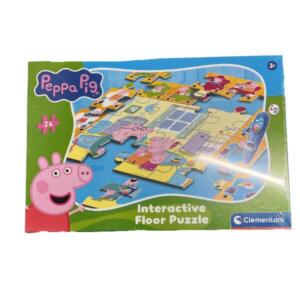 Clementoni Interactive Floor Puzzle - Peppa Pig 24 Piece