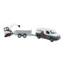 Kids Globe VW Transporter with Mini Digger
